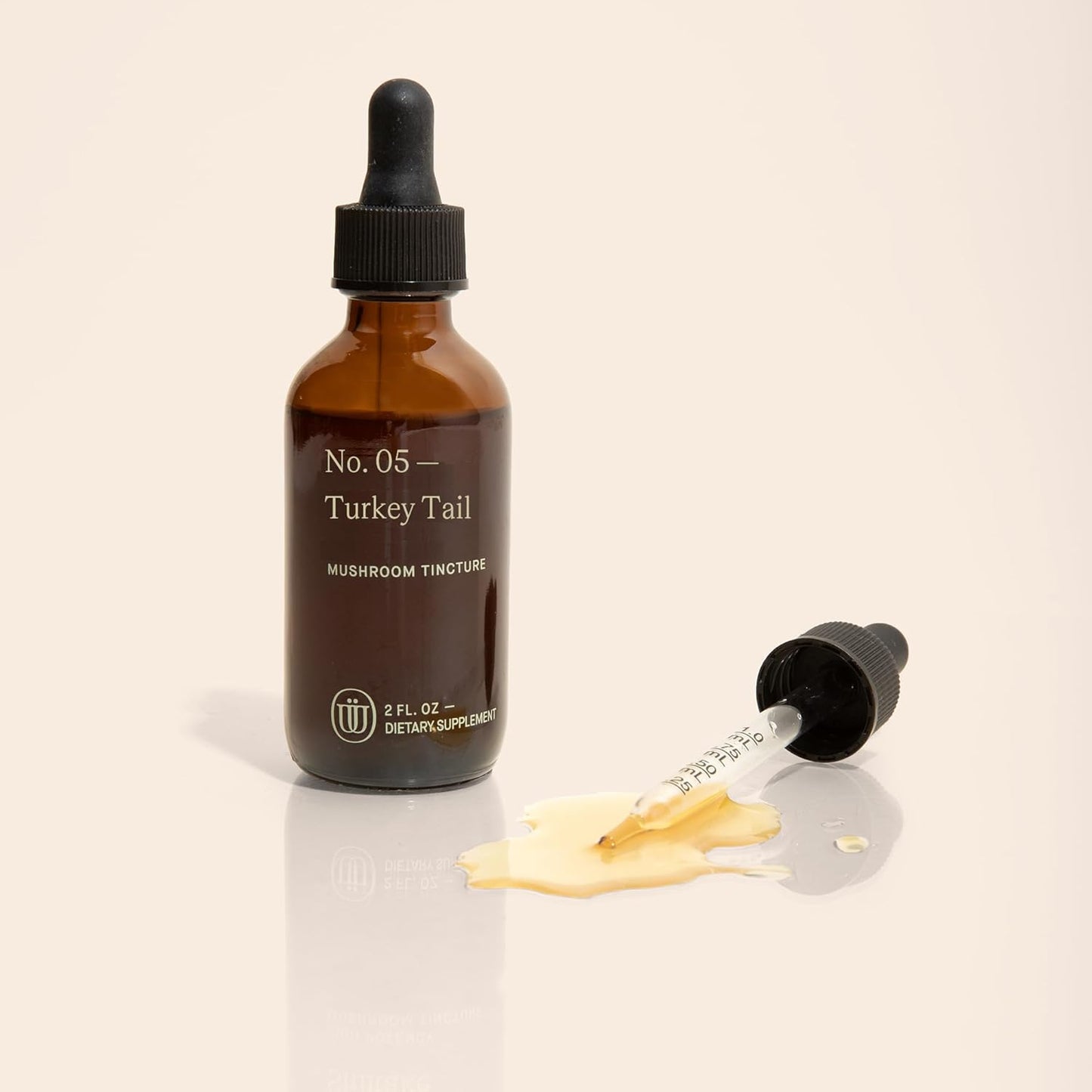 Double Extracted Turkey Tail Mushroom Tincture for Immunity, Inflammation, Aches, Digestion - Antioxidant Rich (60 Servings)