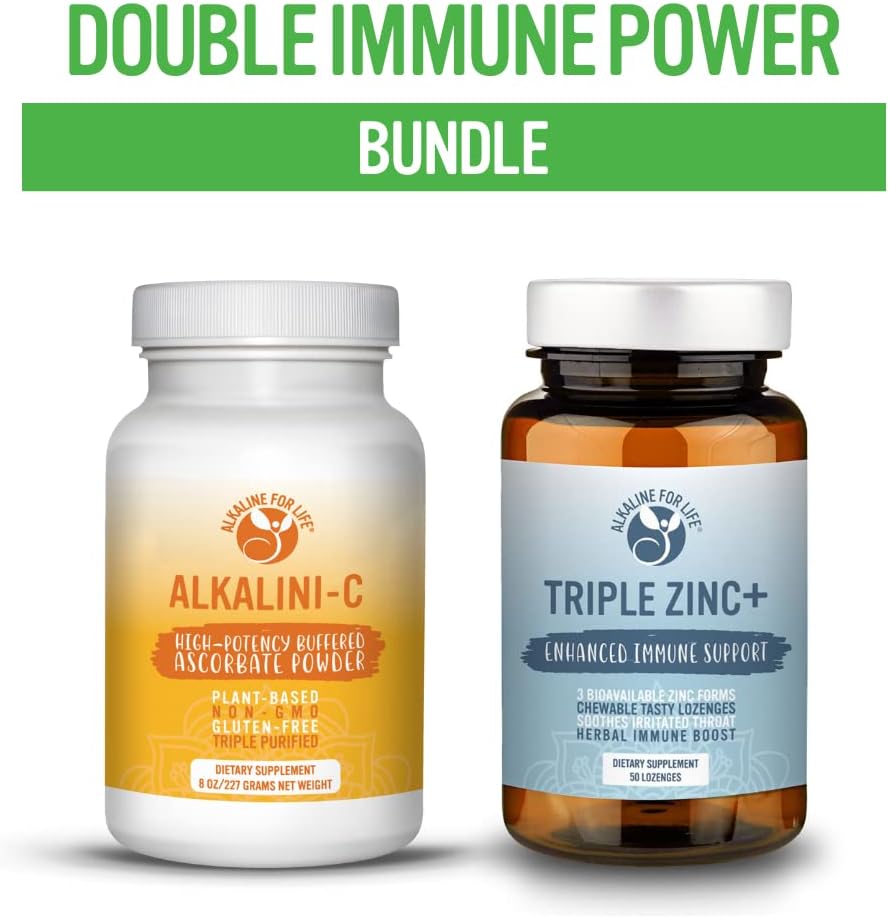 Double Immune Power Bundle for Alkaline Living
