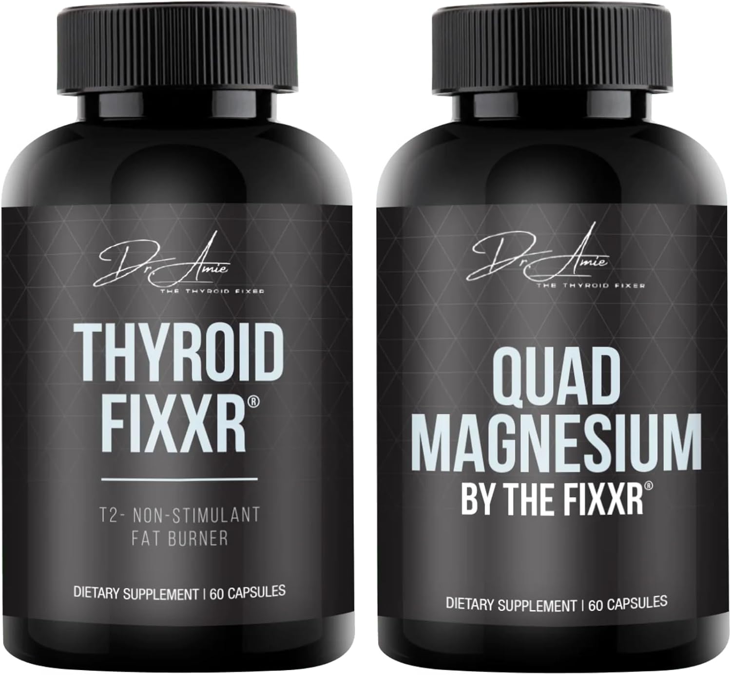 Dr. Amie Thyroid Support and Quad Magnesium Supplement Bundle