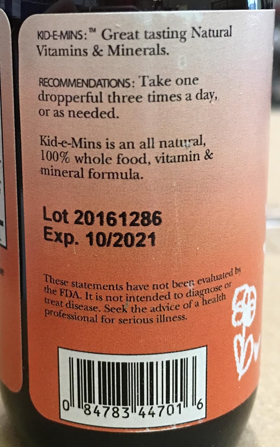Dr. Christopher Kid-e-Mins Vitamin and Minerals Liquid Supplement 2 oz - Original Formula