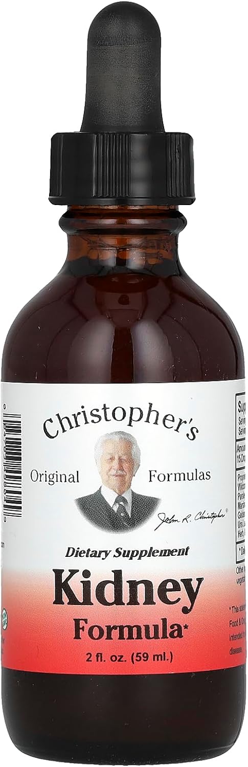 Dr. Christopher's Kidney Formulas Liquid Supplement 2 oz - Herbal Kidney Support Formula