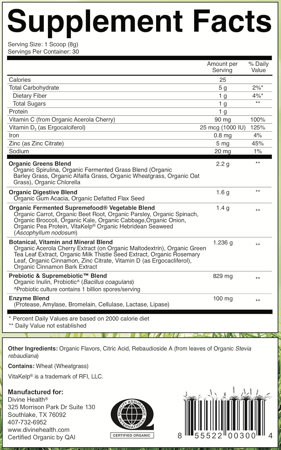 Dr. Colbert's Divine Health 21-Day Detox & Fast Kit for Optimal Nutrition