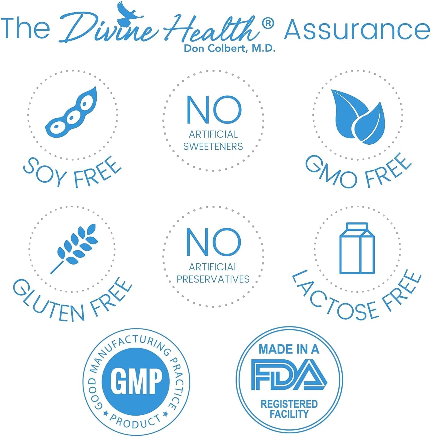 Dr. Colbert's Divine Health 21-Day Detox & Fast Kit for Optimal Nutrition