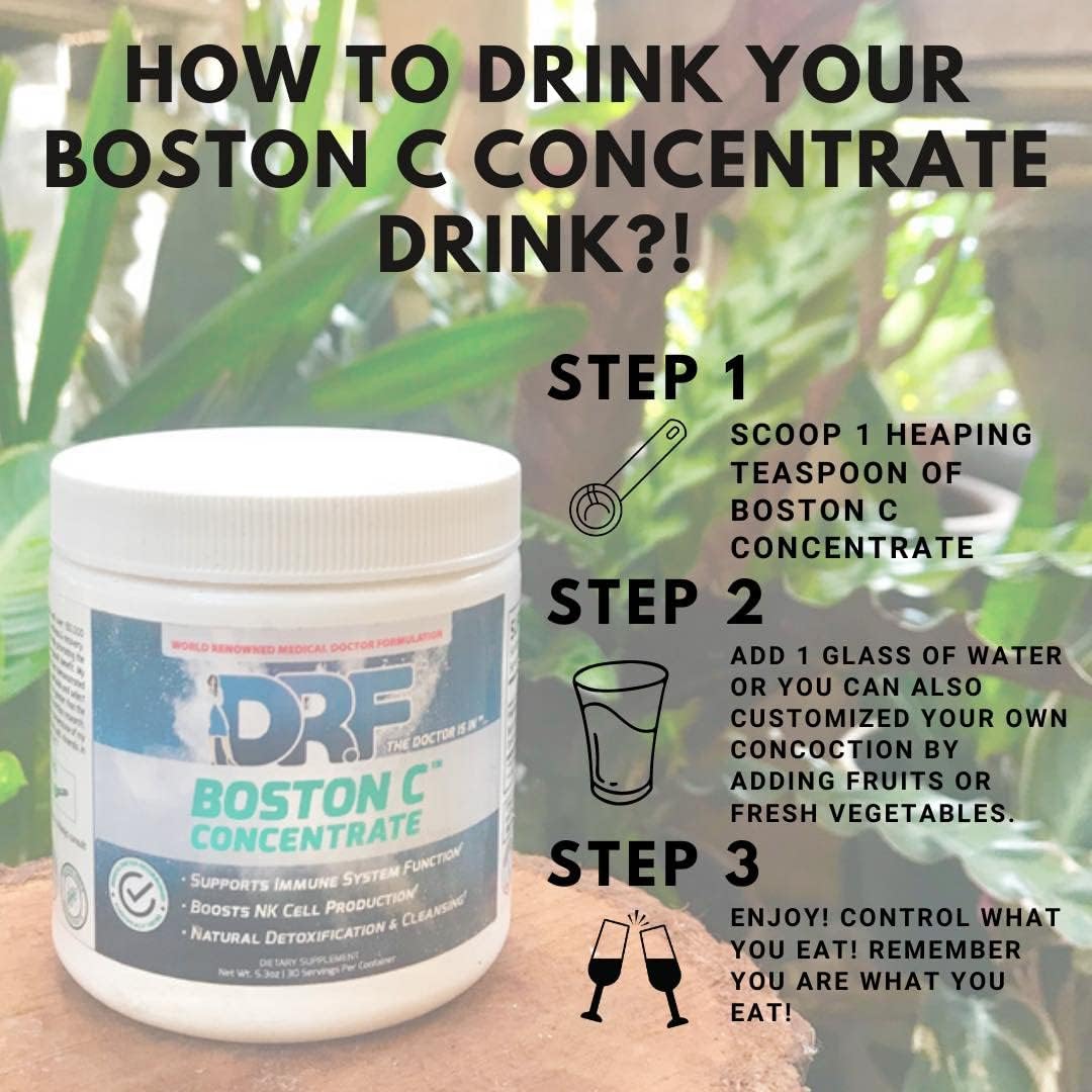 Dr. Farrah's Boston C Concentrate - Developed by World-Renowned Medical Doctor