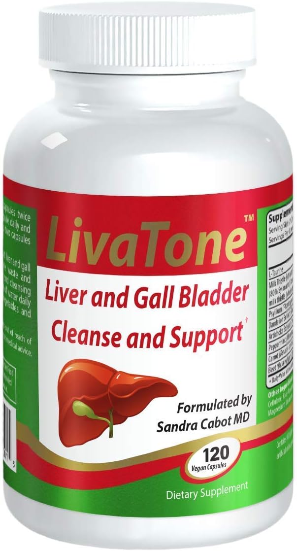 Dr. Formulated Liver and Gallbladder Cleanse Pills with Milk Thistle & Antioxidants (120 Capsules)