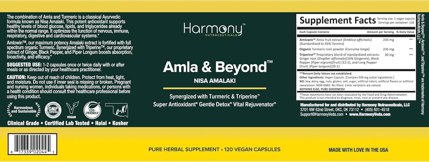 Dr. Gumman's Clinical Grade Amla & Beyond™ Nutraceuticals with Maximum Bioavailability