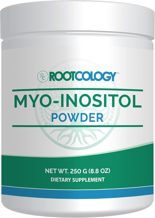 Dr. Izabella Wentz Rootcology Myo-Inositol Powder for Mood, Brain Health, and Liver Support - 250g