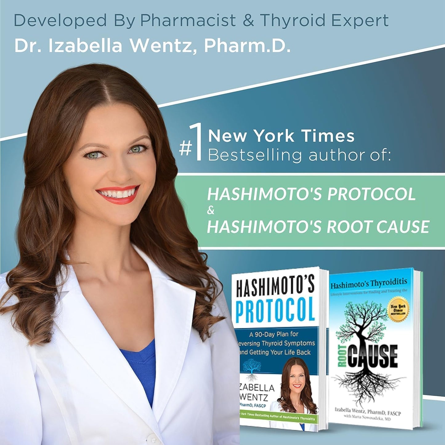 Dr. Izabella Wentz Rootcology P5P Active Vitamin B6 120 Vegetarian Capsules for Balanced Mood & Stress Support