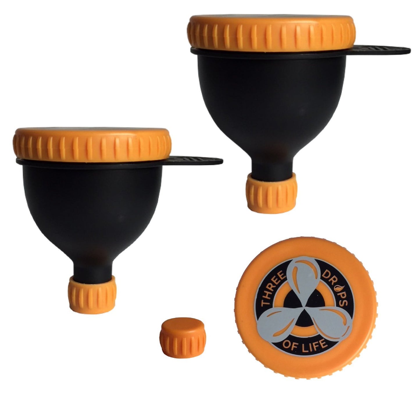 Dual Pack Three Drops of Life Workout Protein Funnel for Daily Supplementation & Fatigue Recovery - Ideal for Exercise, Work, and Stress Relief