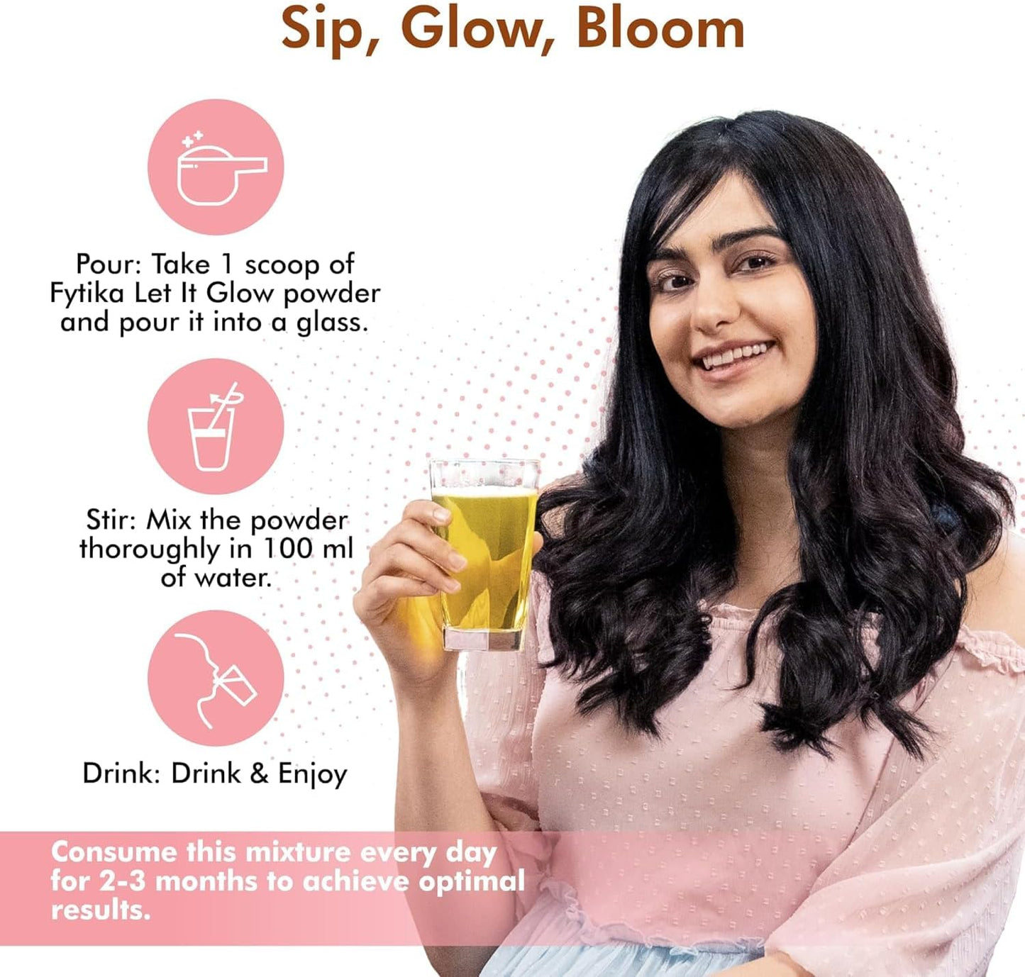 DURJA Let It Glow Collagen Supplement with L-Glutathione & Vitamin C for Healthy Skin, Hair, and Nails - Pineapple Powder, 1 Pack
