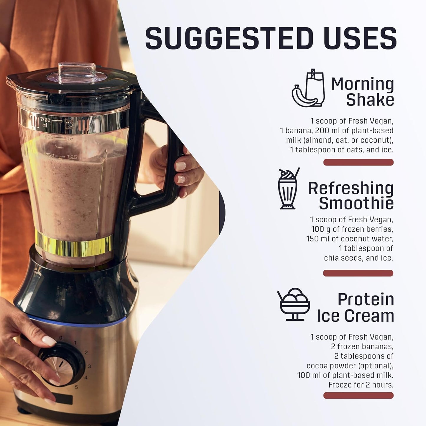 Dux Nutrition Lab Whey Protein with Belgian Chocolate & Hazelnuts - 20g Protein - Amino Acids, Brazilian Fruits, Nuts - 32oz