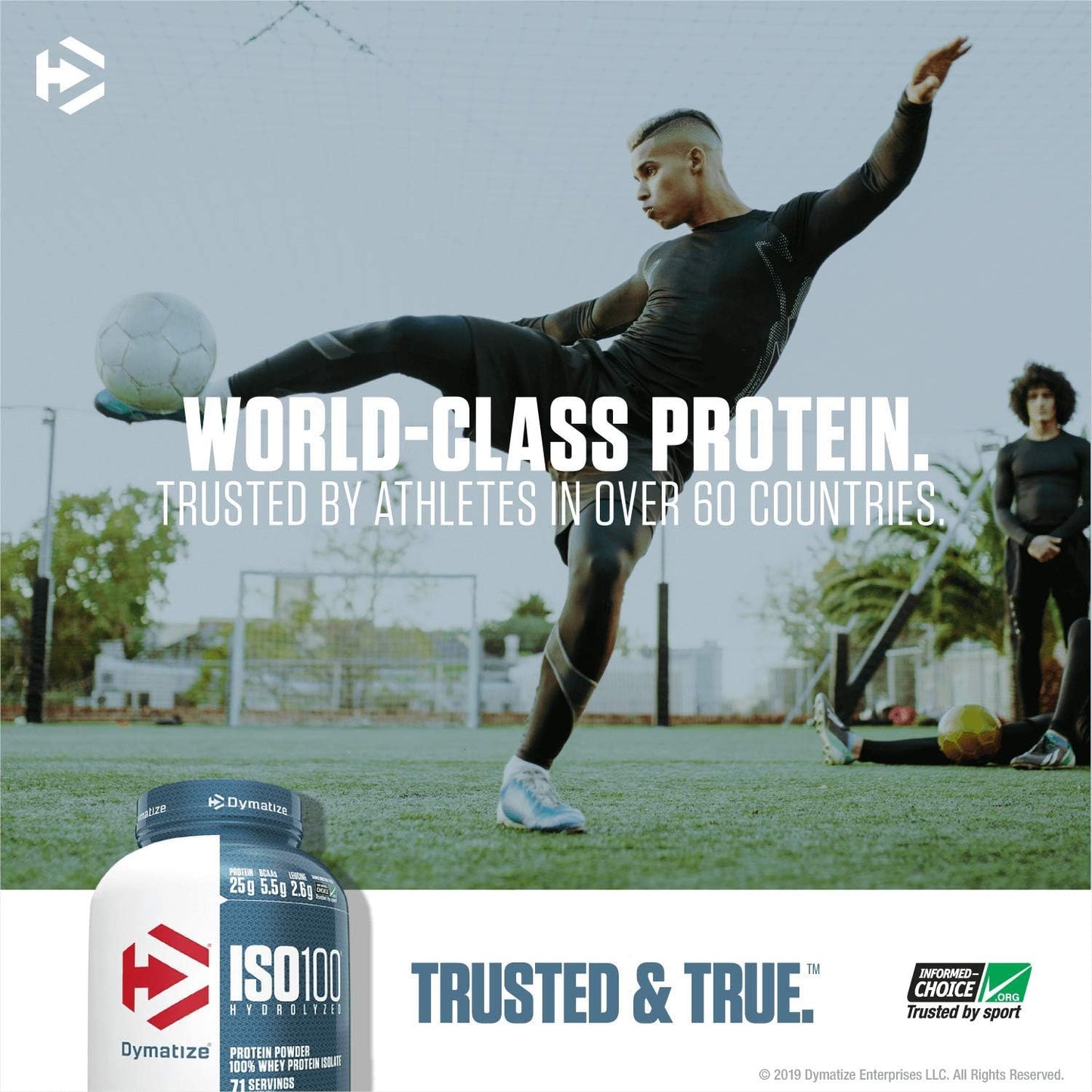 Dymatize ISO100 Hydrolyzed Protein Powder - White Gourmet Vanilla Flavor - 25.6 oz Size