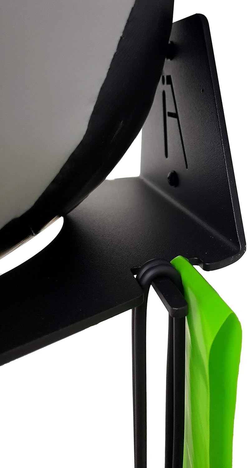 Dynamax Medicine Ball Wall Mount Storage Rack, 8.5" Inside Diameter, 30-lb Capacity - Gym Exercise Sports Balls Organizer