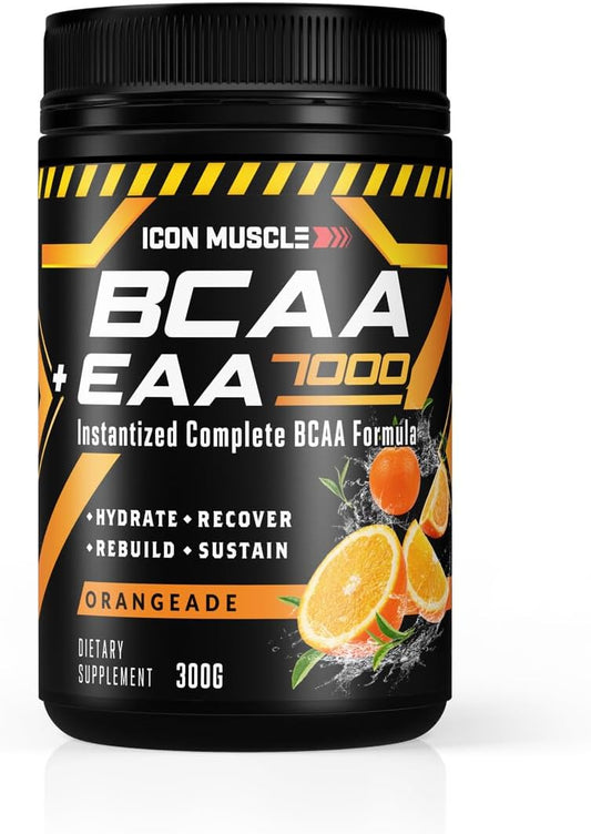 EAA & BCAA Powder for Muscle Recovery and Strength - 30 Servings for Men and Women
