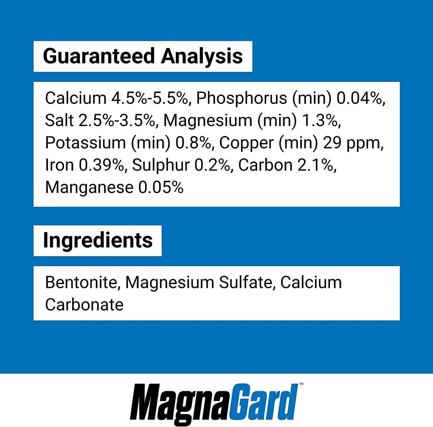 Eagle Equine MagnaGard Gastric Support Supplement for Horses - 6 lb Powder Bag, 45-Day Supply - Relieves Ulcers, Calming Formula with Magnesium & Vital Minerals