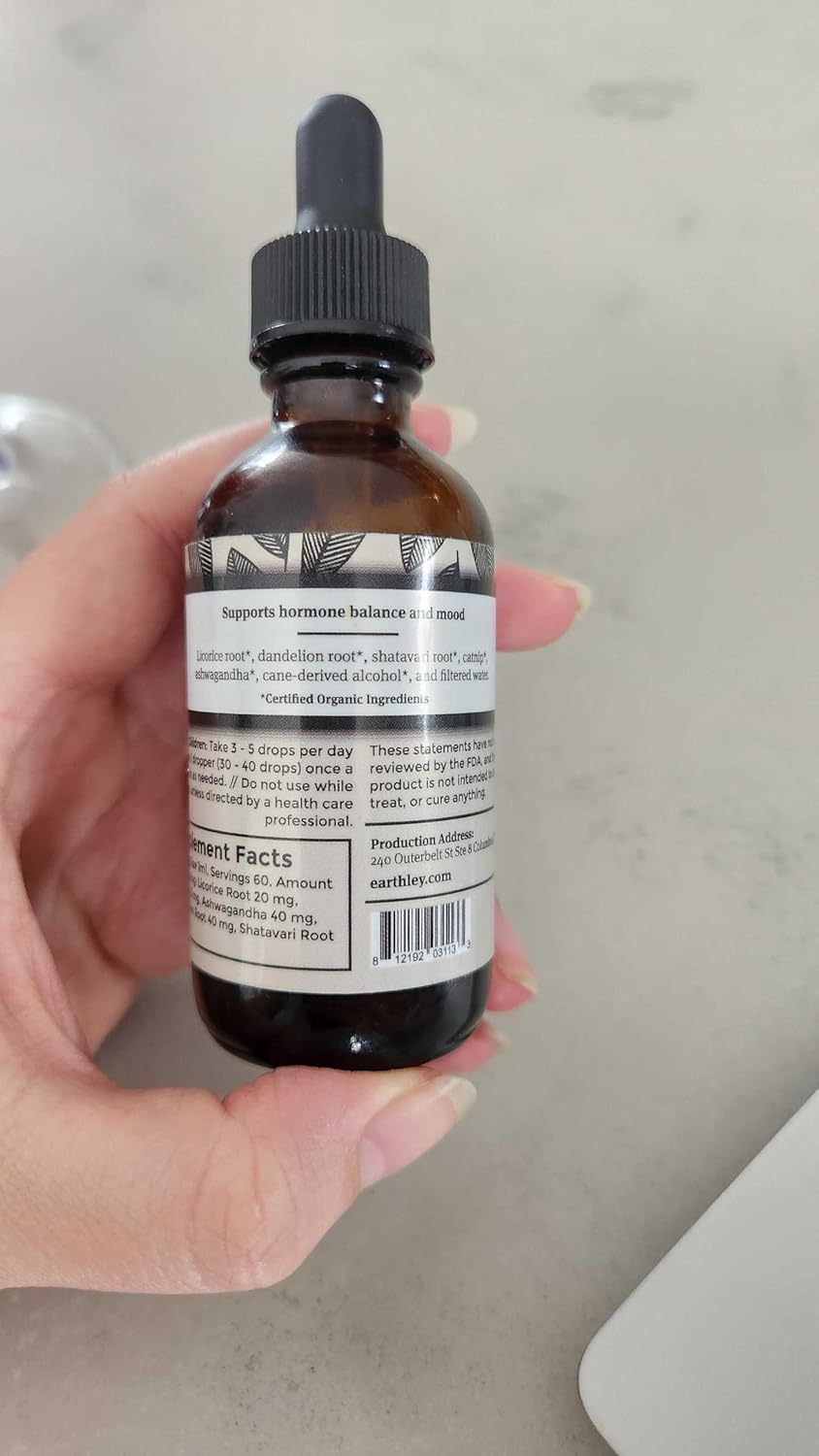 Earthley Wellness Natural Herbal Formula for Natural Balance (2oz)