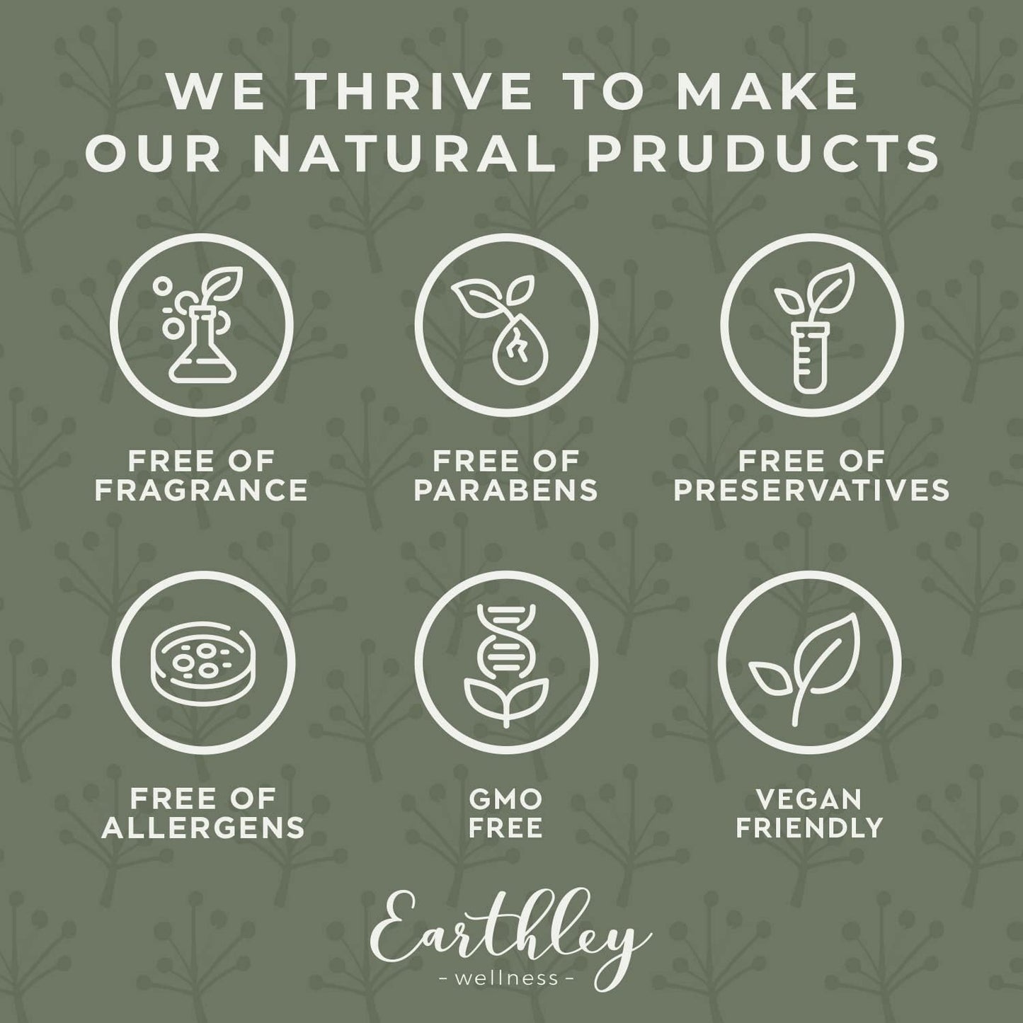 Earthley Wellness Thyroid Support - Enhances Energy, Supports Brain Health & Overall Wellbeing - 4oz
