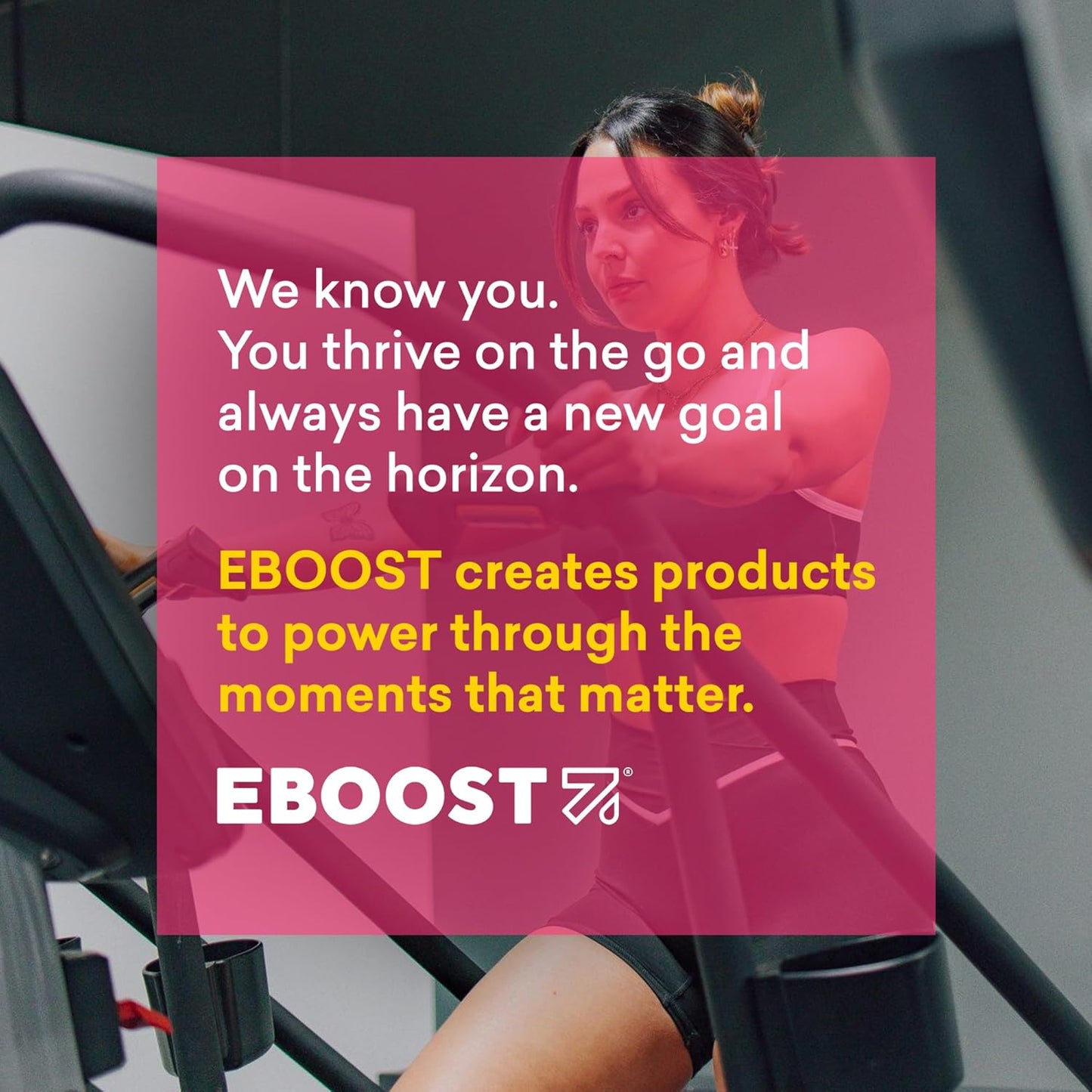 EBOOST POW Natural Pre Workout Powder - Tropical Punch Flavor - Performance & Energy Boost for Men and Women - Non-GMO & Gluten-Free - 20 Servings