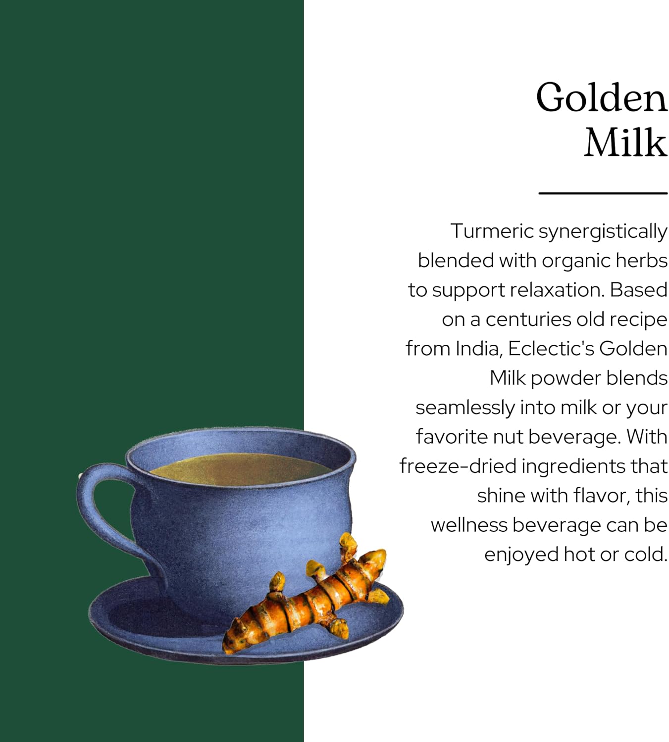 Eclectic Institute Golden Milk Cog Supplement 60g