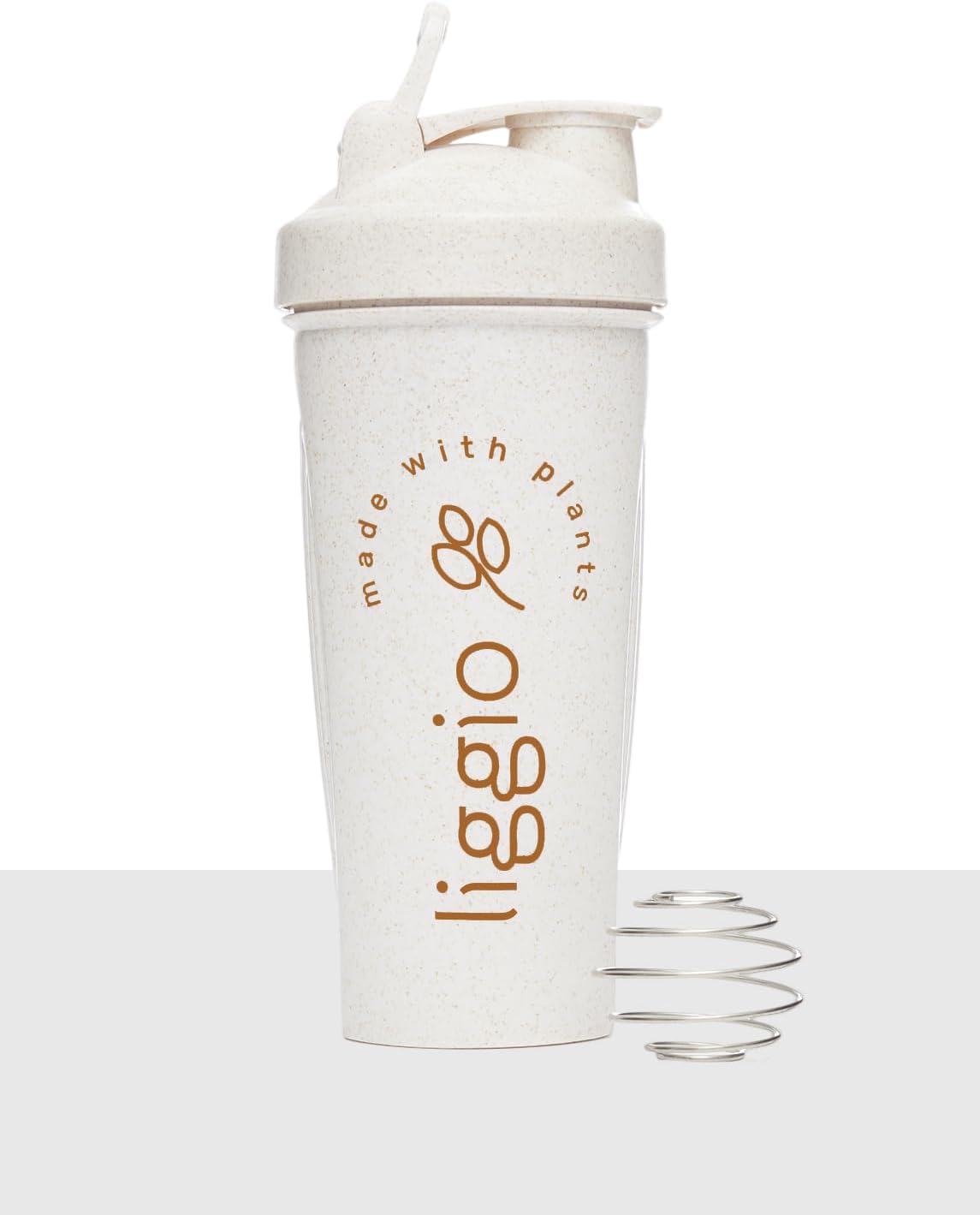 Eco-Friendly Protein Shaker Bottle with Wheat Straw Fiber for Healthy Hydration