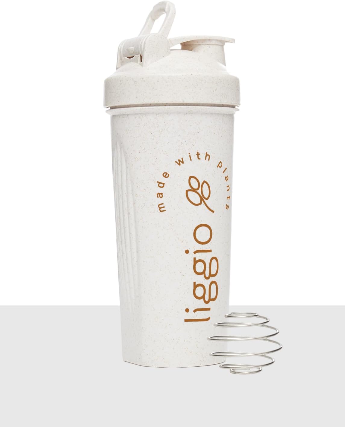 Eco-Friendly Protein Shaker Bottle with Wheat Straw Fiber for Healthy Hydration