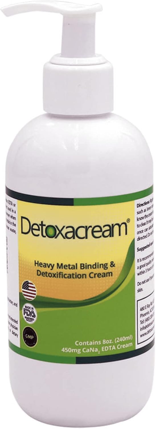 EDTA Detox Cream - Heavy Metal Cleanse Formula for Skin