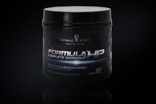 Electric Blue Raspberry Cavallo Sports Nutrition Formula HP for Complete Workouts