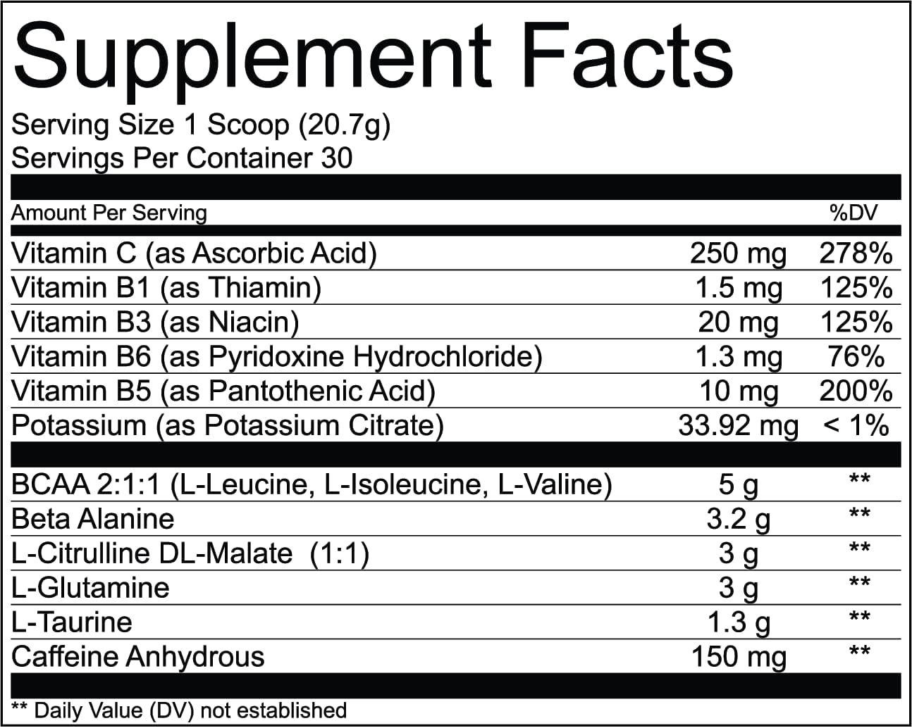 Electric Blue Raspberry Cavallo Sports Nutrition Formula HP for Complete Workouts