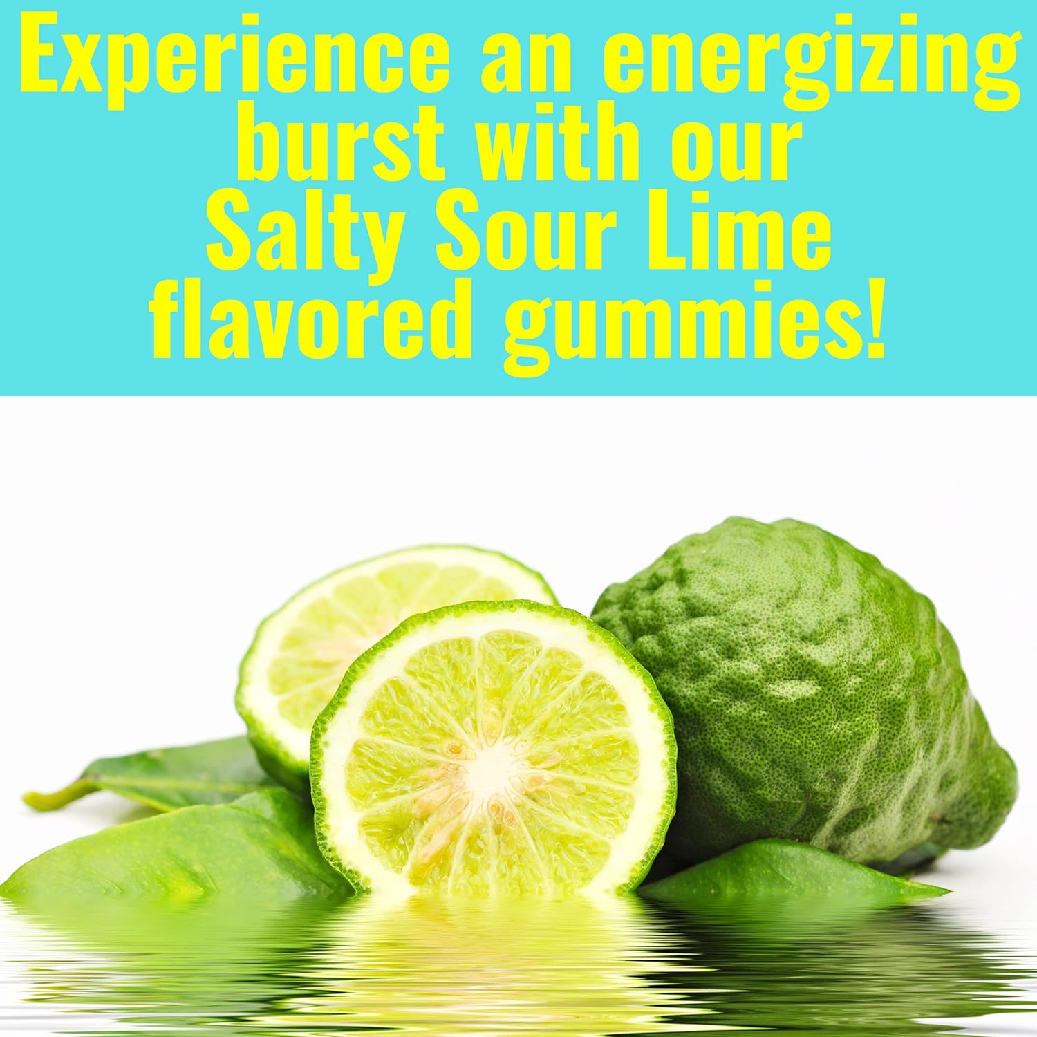 Electrolyte BCAA Gummies with Energy Boost for Runners - Potassium, Sodium, and Amino Acids Supplement
