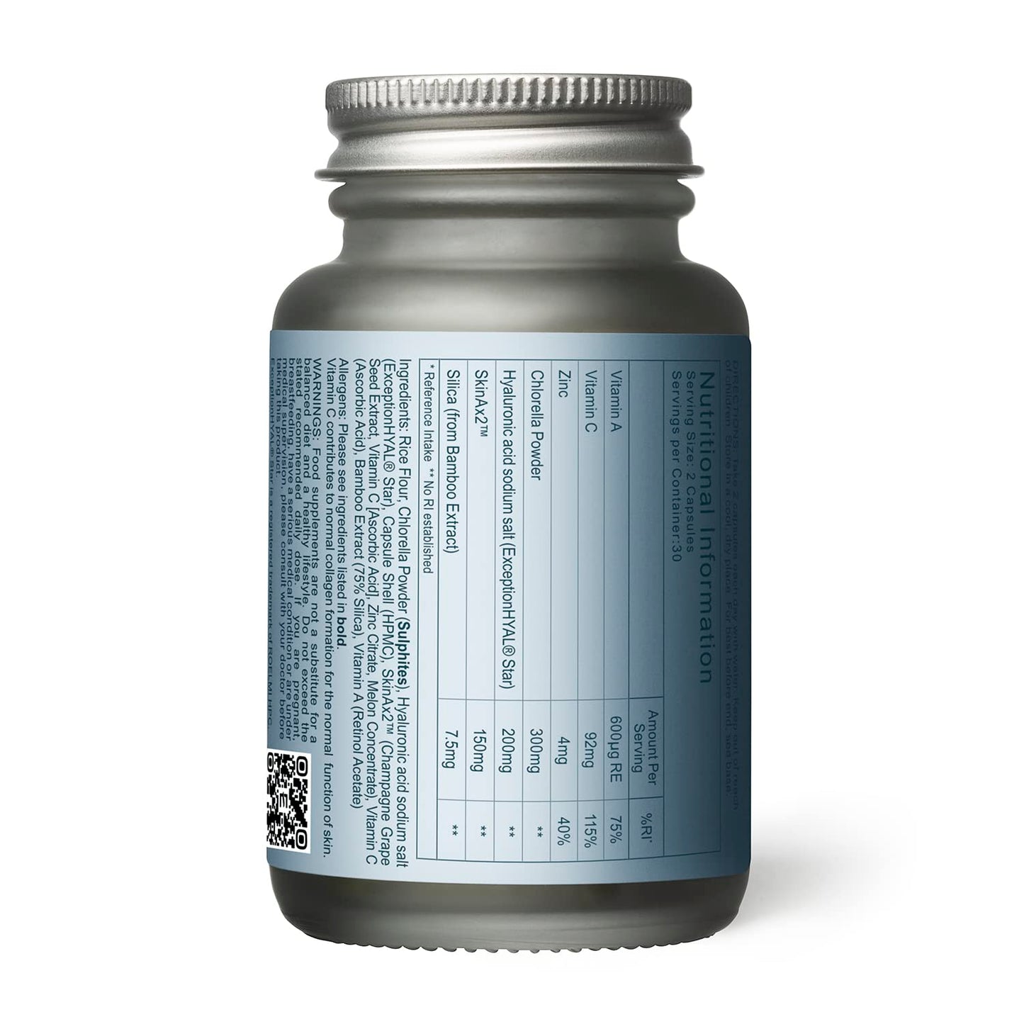 ELEMIS Pro-Collagen Skin Future Supplements - Reduce Fine Lines & Wrinkles, Hydrate & Improve Elasticity - 60 Capsules