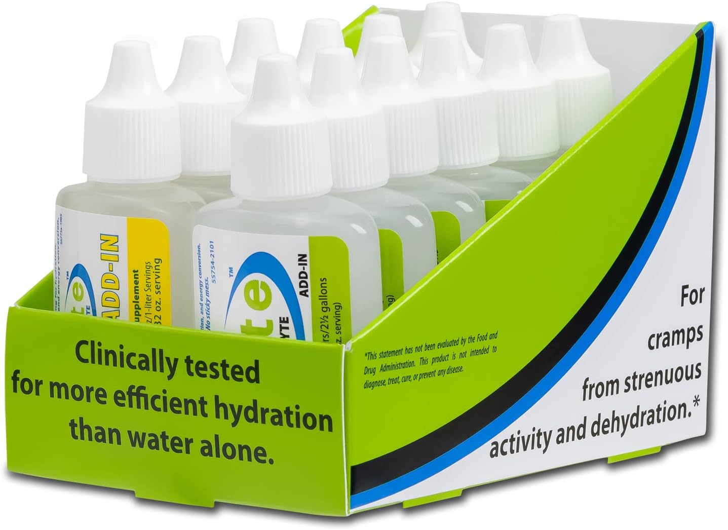 Elete Citrilyte Electrolyte Add-in Drops - Sodium, Magnesium, Potassium, Trace Minerals - 6 Pack Unflavored & Lemon Flavored Bottles - 24.6 mL