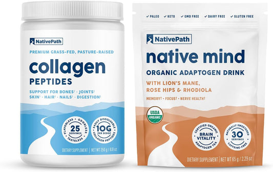 Elevate Your Health with NativePath Duo Collagen and Native Mind Formula