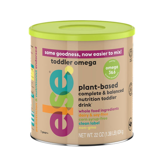ELSE Nutrition Plant-Based Toddler Formula for Brain Development - Dairy-Free & Lactose-Free (22 oz, 1 Pack)