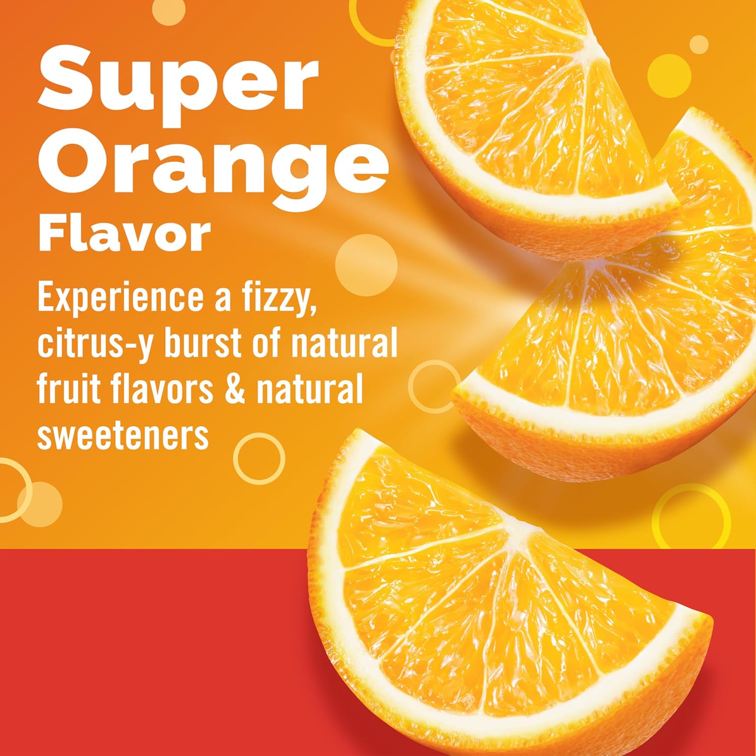Emergen-C 1000mg Caffeine Free Vitamin C Powder with Zinc, B Vitamins, and Electrolytes - Super Orange Flavor - 90 Count