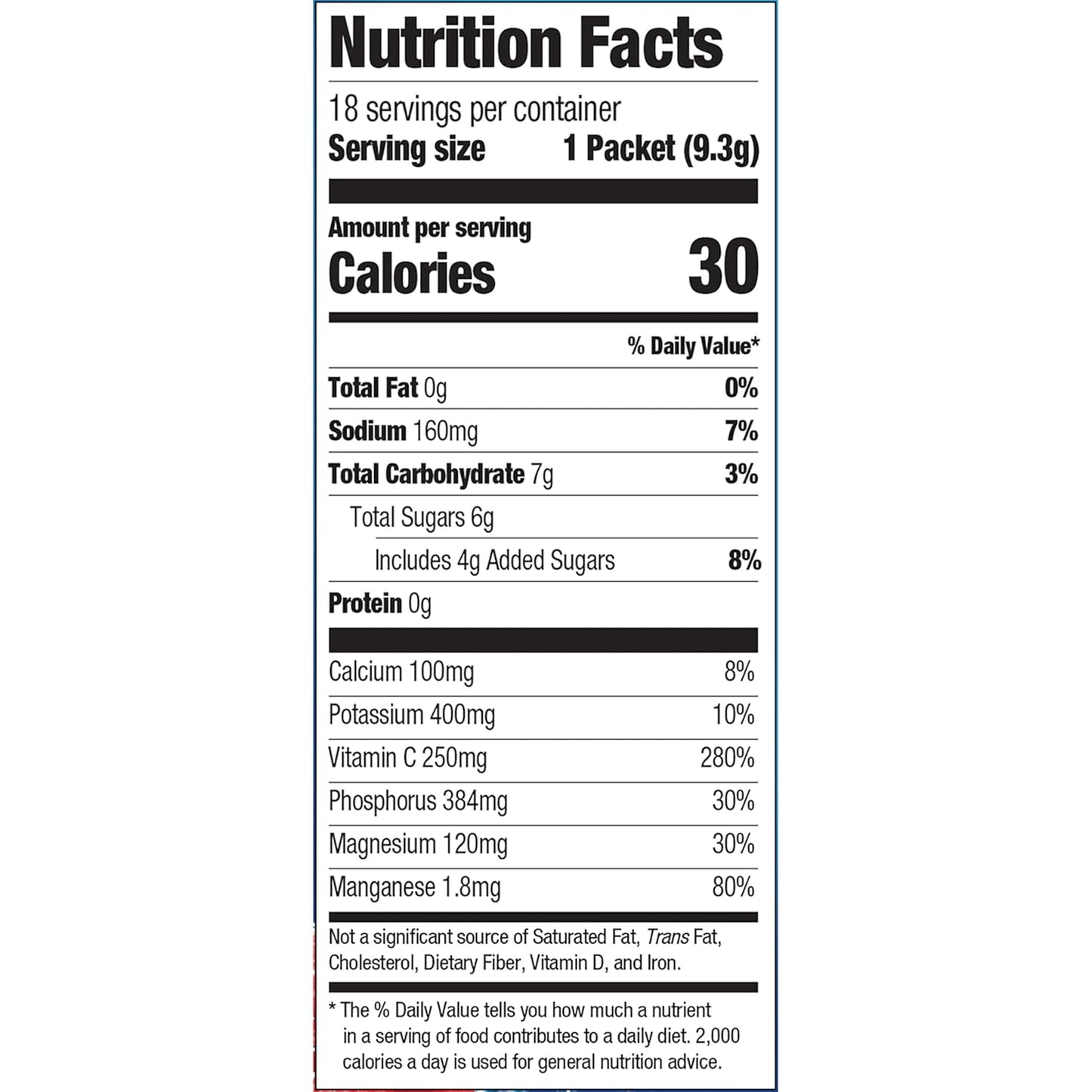 Emergen-C Hydration+ Sports Drink Mix, Raspberry Flavor, 18 Packets, Electrolyte Replenishment & Vitamin C
