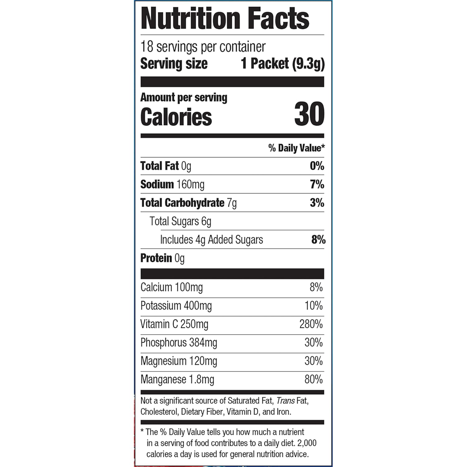 Emergen-C Hydration+ Sports Drink Mix, Raspberry Flavor, 18 Packets, Electrolyte Replenishment & Vitamin C