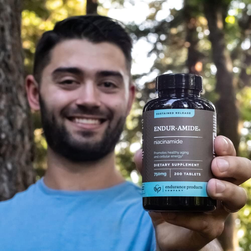 ENDUR-Amide 750mg Tablets - Nicotinamide & Niacinamide for Endurance Support