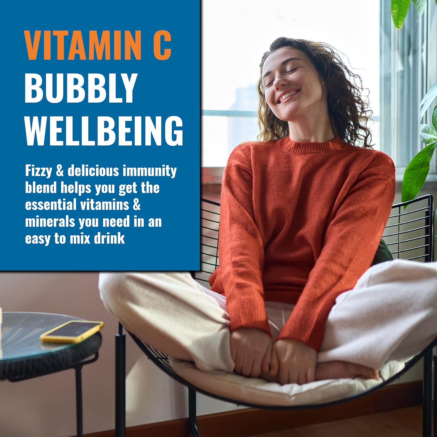 Ener-C Peach Mango Multivitamin Drink Mix Powder - Vitamin C 1000mg & Electrolytes - Natural Energy & Immune Support - Non-GMO Vegan & Gluten Free - 30 Packets