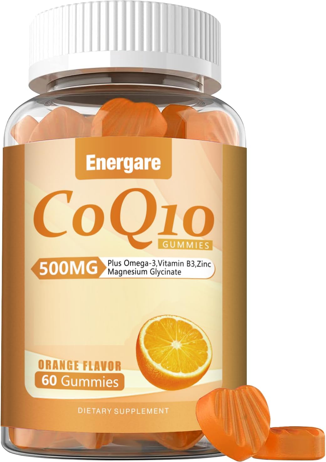 Energare CoQ10 500mg Gummies - Pack of 1