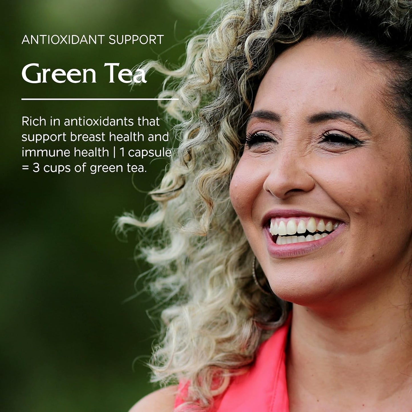 Energy-Boosting Green Tea Extract Capsules with High EGCG, Polyphenols, and Catechins - Vegan Antioxidant and Immune Support - 60 Capsules