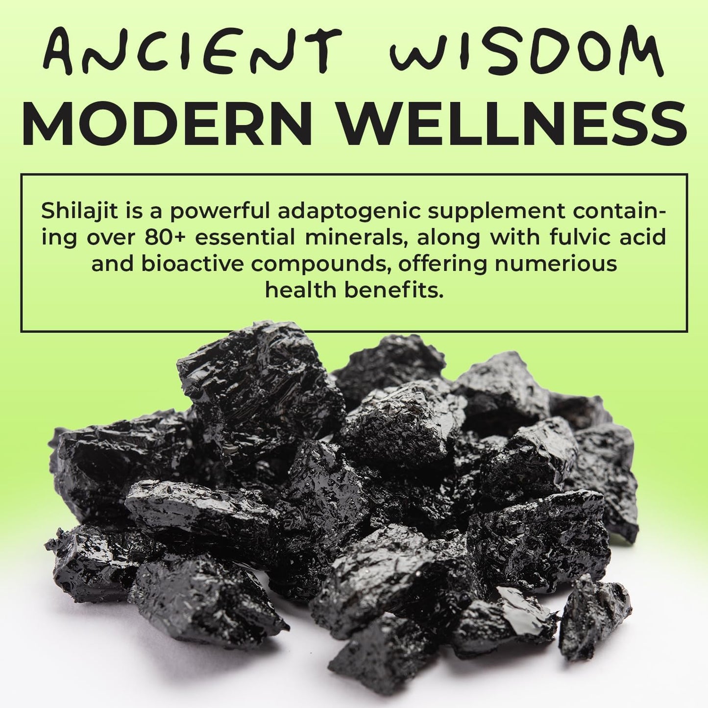 Energy-Boosting Shilajit Gummies with 18,000mg Himalayan Shilajit - Enhanced Stamina, Muscle Recovery, and 80+ Trace Minerals - Raspberry Flavor, 60 Gummies