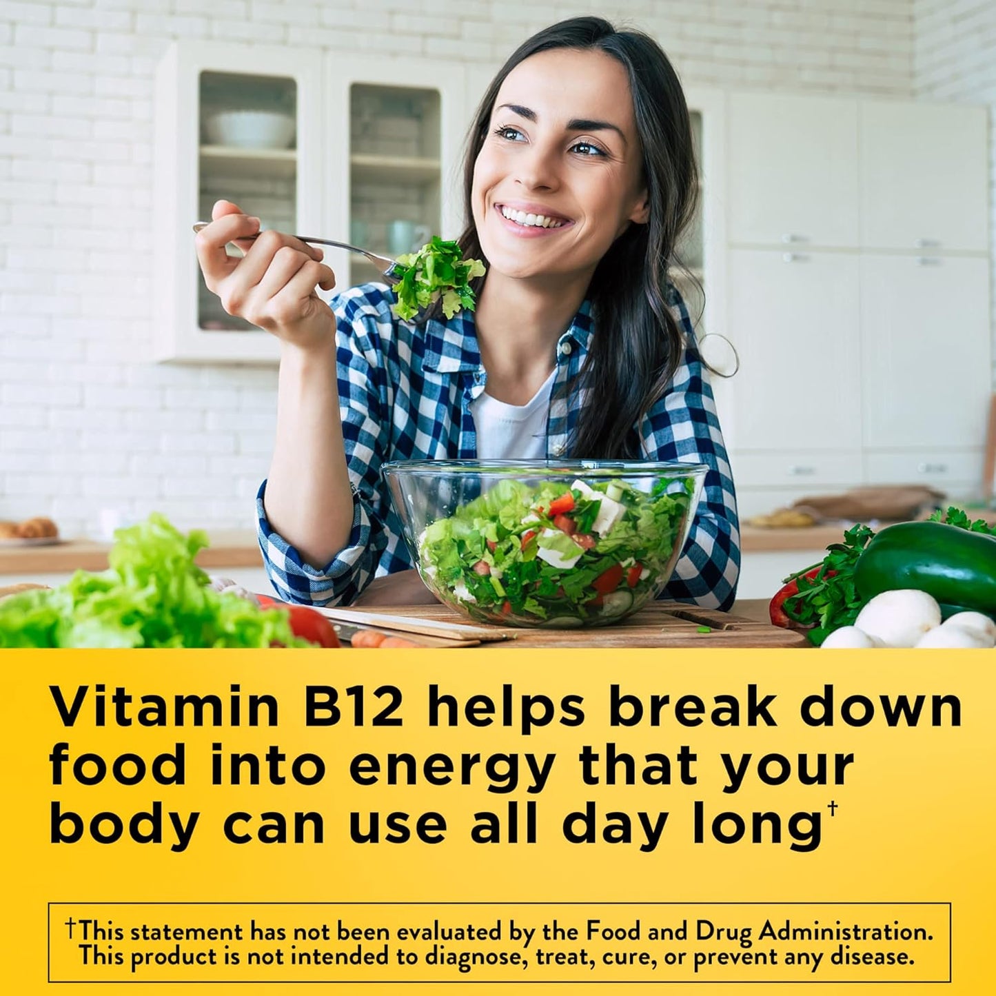 Energy Metabolism Support: Nature Made Vitamin B12 500 mcg, 200 Tablets