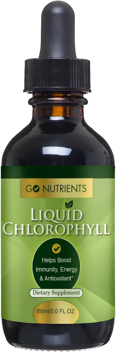 Energy & Vitality Bundle - Iodine Edge, Vitamin B12, Liquid Chlorophyll, Liver Edge - Supports Energy, Thyroid Health, Liver Detox, Cognitive Function & Overall Wellness