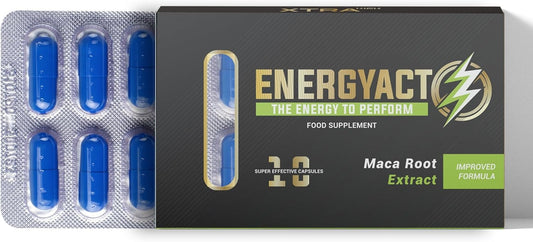 ENERGYACT Blended Sports Nutrition Bars - Fuel Your Endurance and Energy Levels (10 Pack)