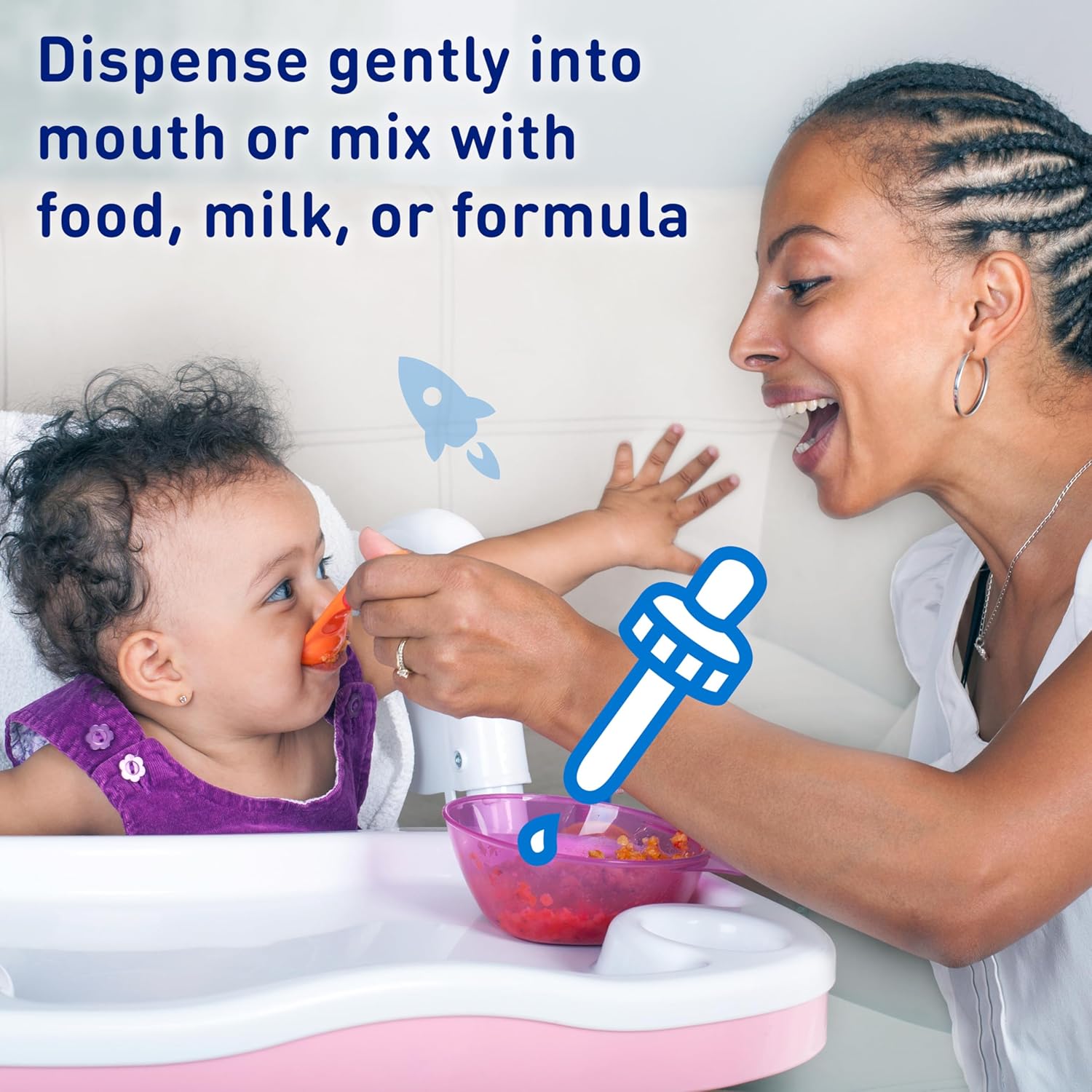 Enfamil Fer-in-Sol Iron Supplement Drops - Brain Development Support for Infants & Toddlers - 50 mL Dropper Bottle (2 Pack)