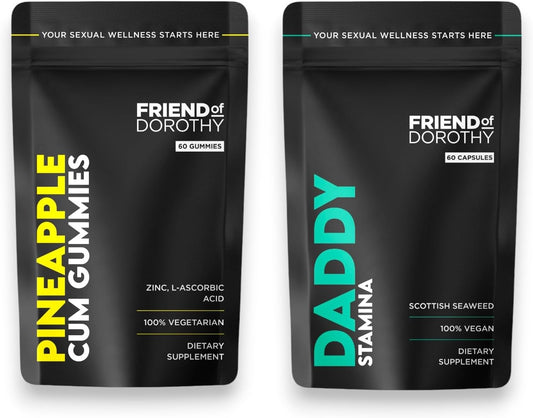Enhance Your Experience with FRIEND OF DOROTHY Pineapple Gummies and Daddy Bundle - Natural Supplements - 2 Months Supply