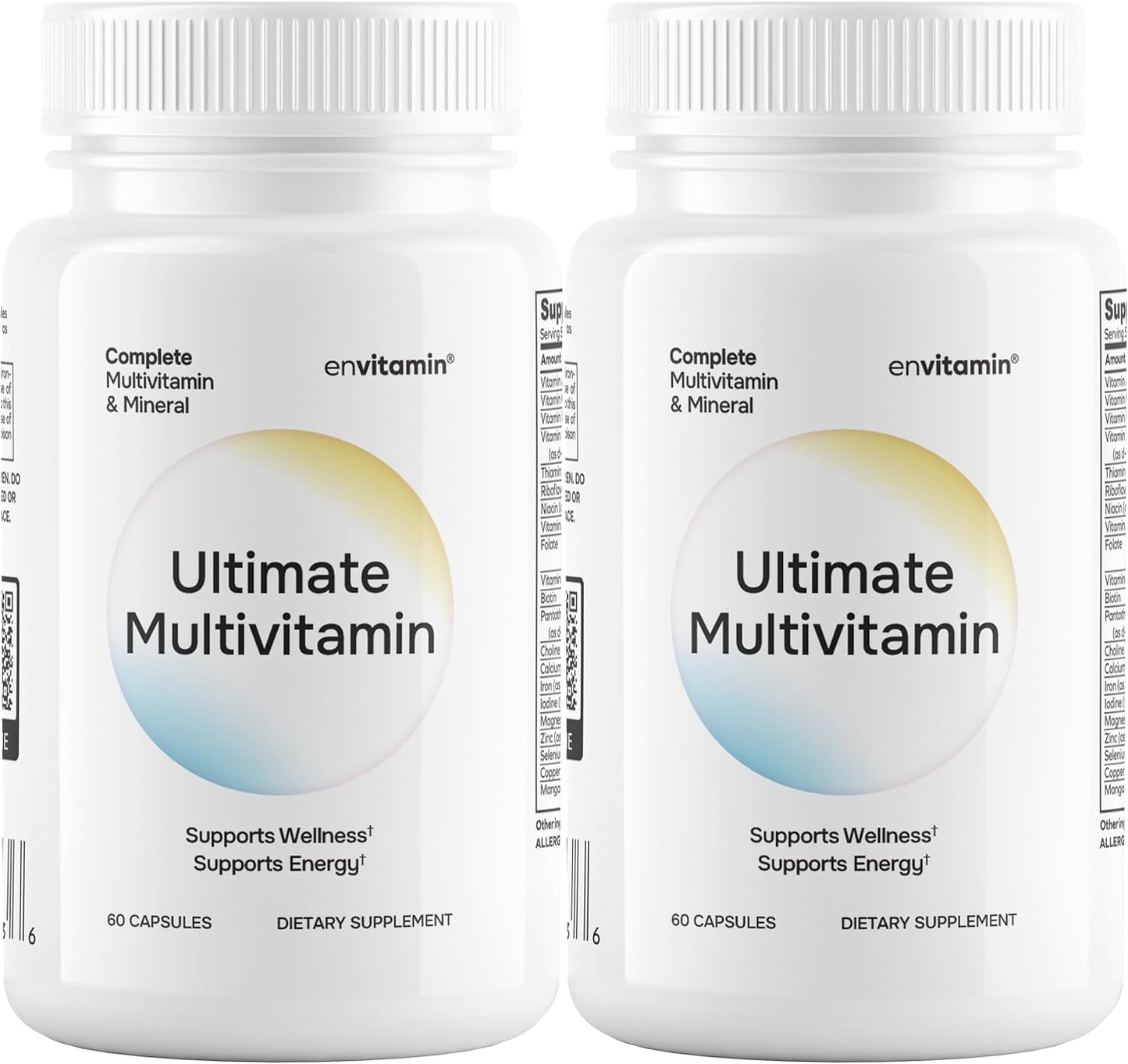 envitamin Ultimate Multivitamin Multimineral with Superfood, 42 Fruit and Vegetable Blend - 60 Count