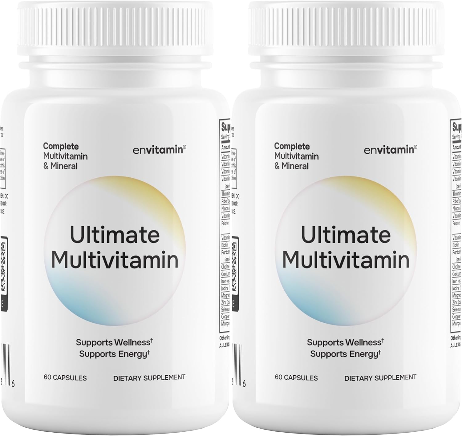 envitamin Ultimate Multivitamin Multimineral with Superfood, 42 Fruit and Vegetable Blend - 60 Count