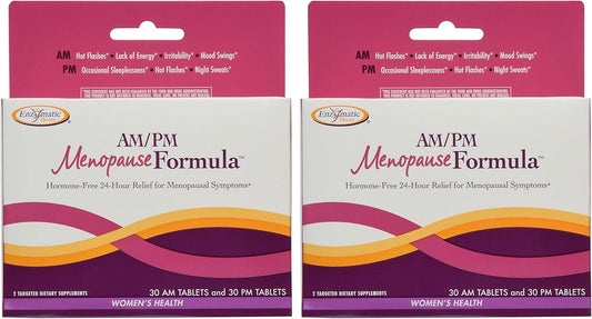 Enzymatic Therapy Nature's Way Menopause Hormone-Free Formula for Daytime Energy & Restful Sleep, 120 Count