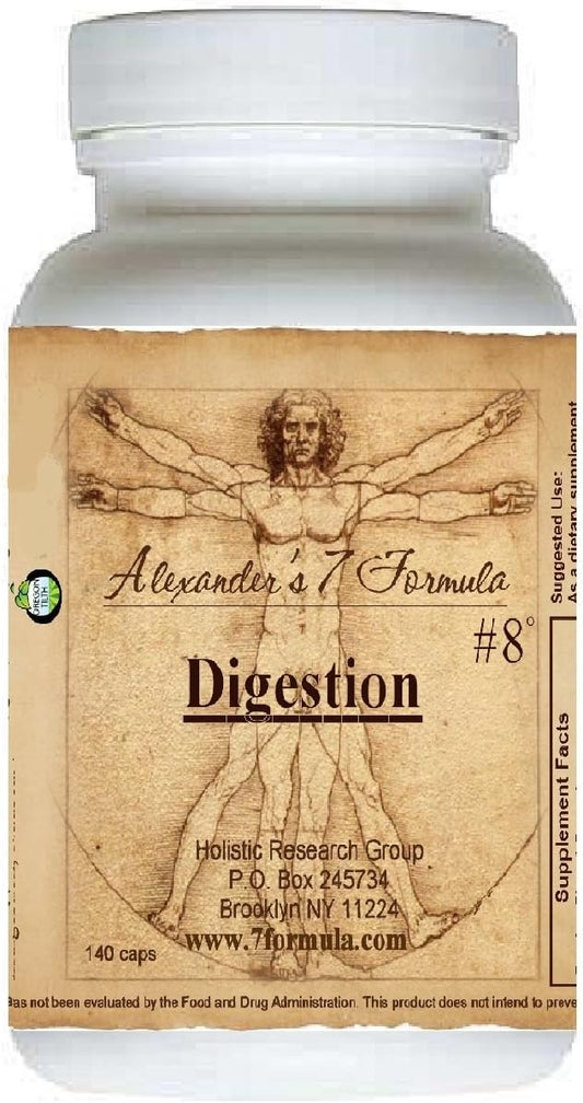 Enzyme-Rich Formula for Digestion & Stomach Health: Combat Indigestion, Dyspepsia, Gases, Colic, and Heartburn - 30-Day Supply
